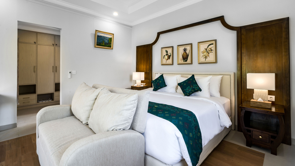 Pala Ubud - Villa Seraya A - Soothing master bedroom